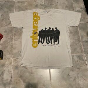 Vintage Y2K Entourage HBO TV Series Cast & Crew (RARE) T-Shirt SZ M
